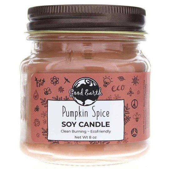 Mason Jar Soy Candle, GOE